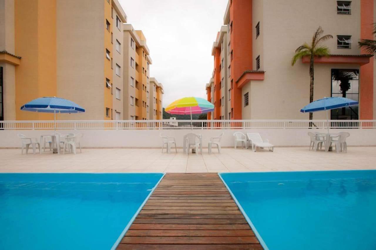 Sun Way Apartamento Com Piscina E Churrasqueira. Ubatuba Dış mekan fotoğraf